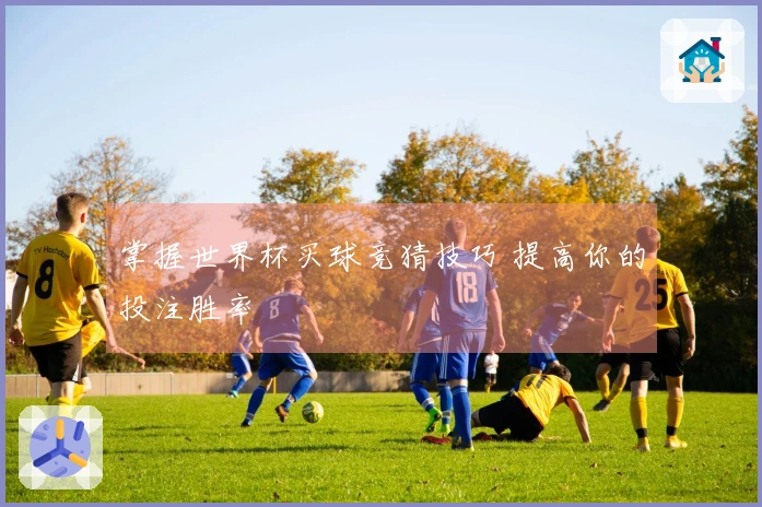 掌握世界杯买球竞猜技巧 提高你的投注胜率